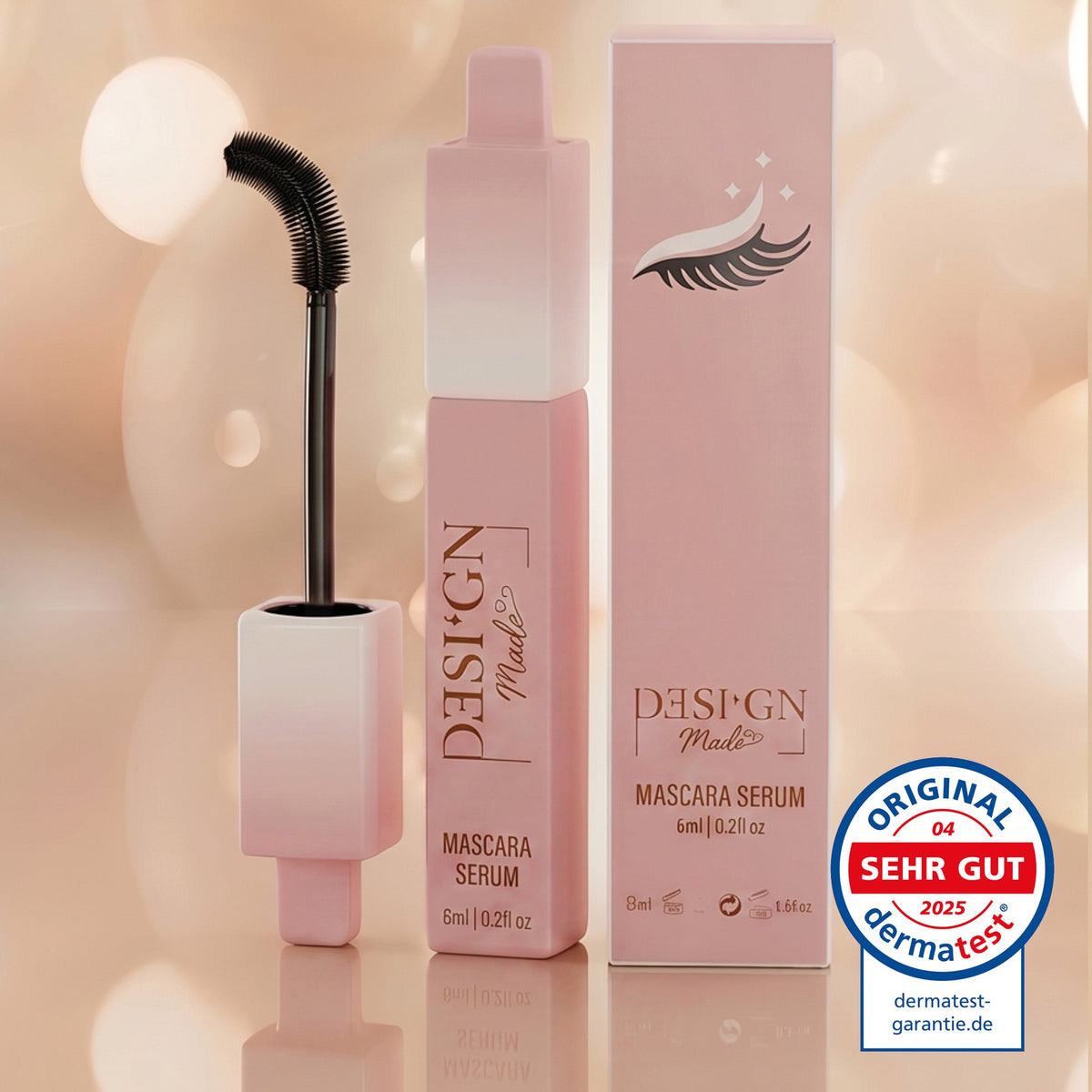 TUBING MASCARA MIT WACHSTUMSSERUM - DESI'GN MADE