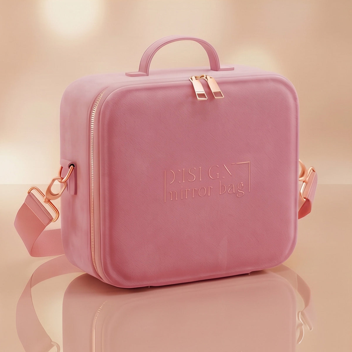 DESIGN MIRROR BAG  ROSA - DESI'GN MADE